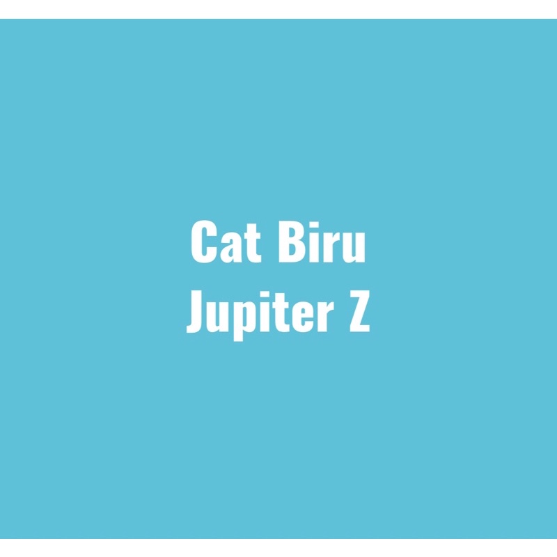 Cat Biru Jupiter Z