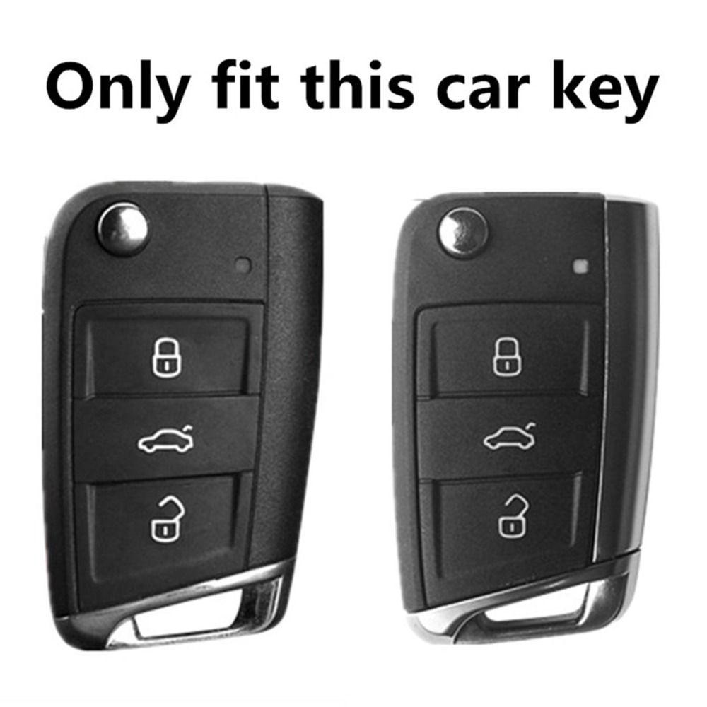 Top Remote Key Case Soft TPU Pelindung Aksesoris Mobil Key Fob Cover