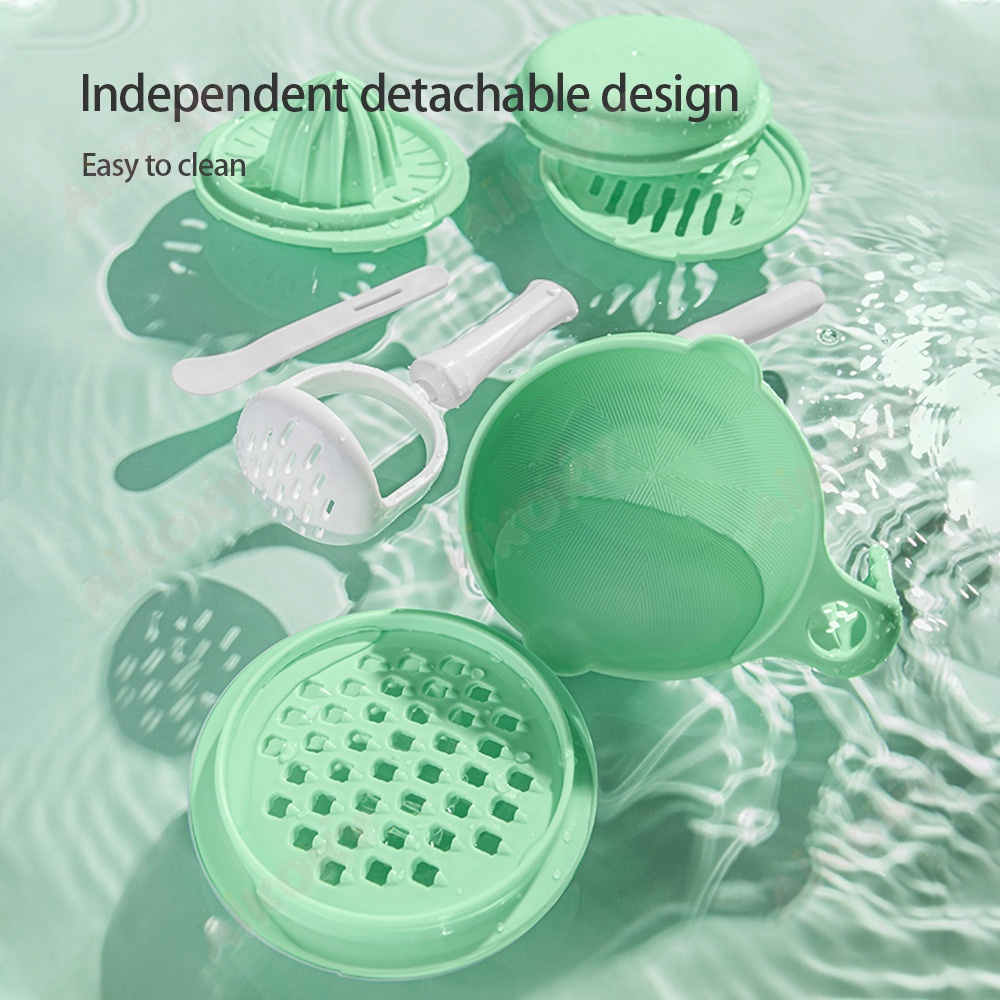 Aikoky Baby Food Maker Set/Kiddy Food Maker/Grinding Bowl Mpasi
