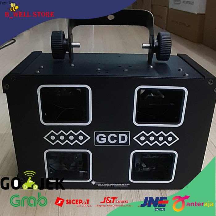 Lampu Panggung Laser 4 Mata Laser Panggung GCD