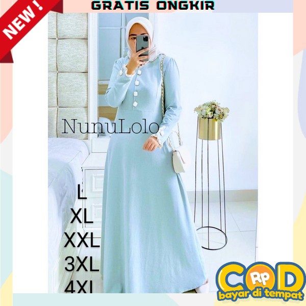 Gamis Wanita Lebaran Kondangan Pesta Resepsi Lamaran Seragam Bresmaid Terbaru Ori Realpict Baju Leba