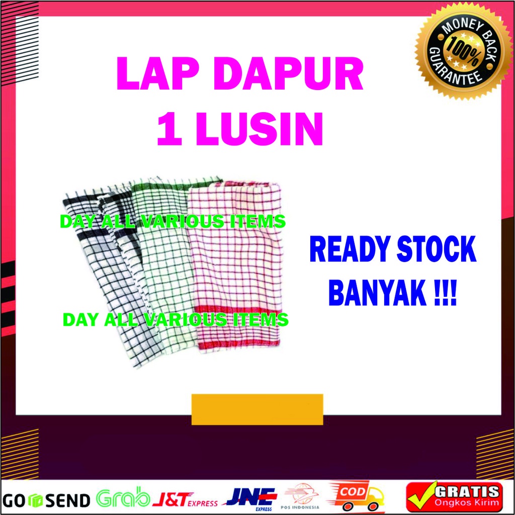 LAP MEJA DAPUR 1 LUSIN ORIGINAL