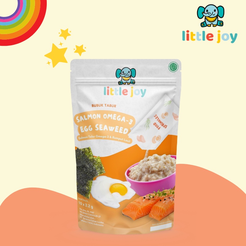 Little Joy MPASI Bayi BB Booster Bubuk Tabur Gizi - Salmon Omega 3