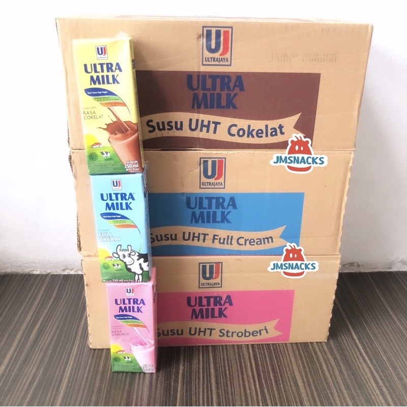 

[PROMO!!] Ultra Milk DUS 250ml isi 24 pcs - grosir susu ultramilk