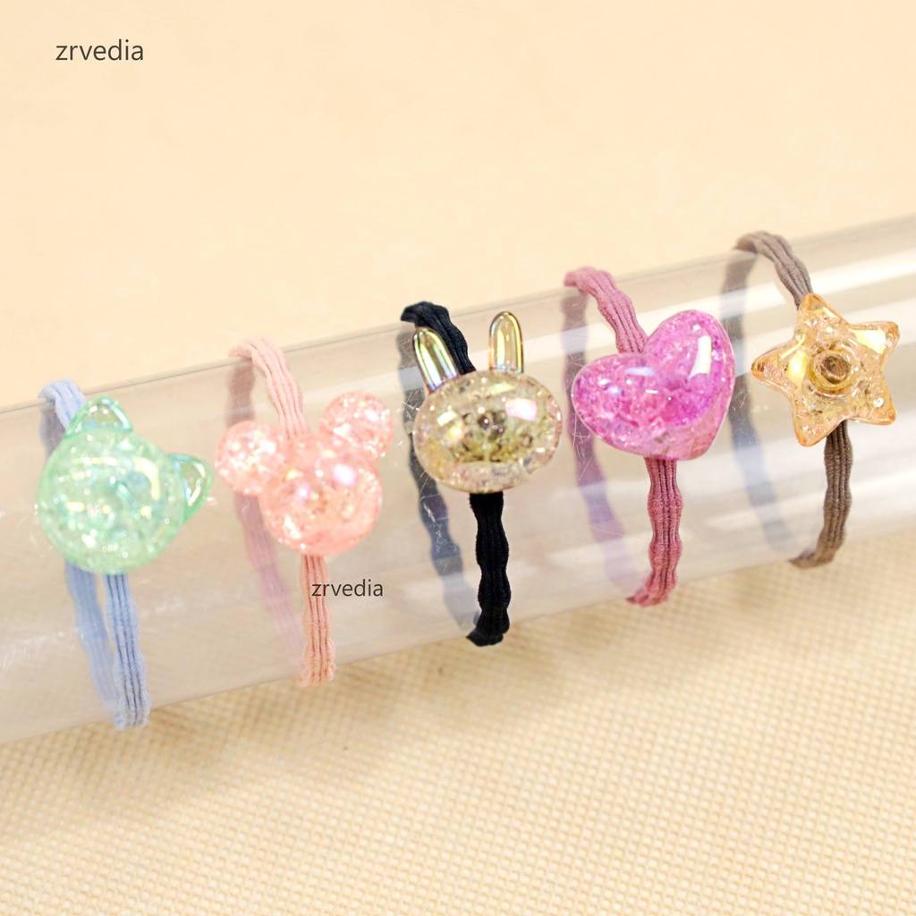 (PER-PCS) Ikat Rambut Ulir Domino / Aksesoris Anak Perempuan Branded Kunciran Kuncir Korea Murah Kios Balita Aprillia