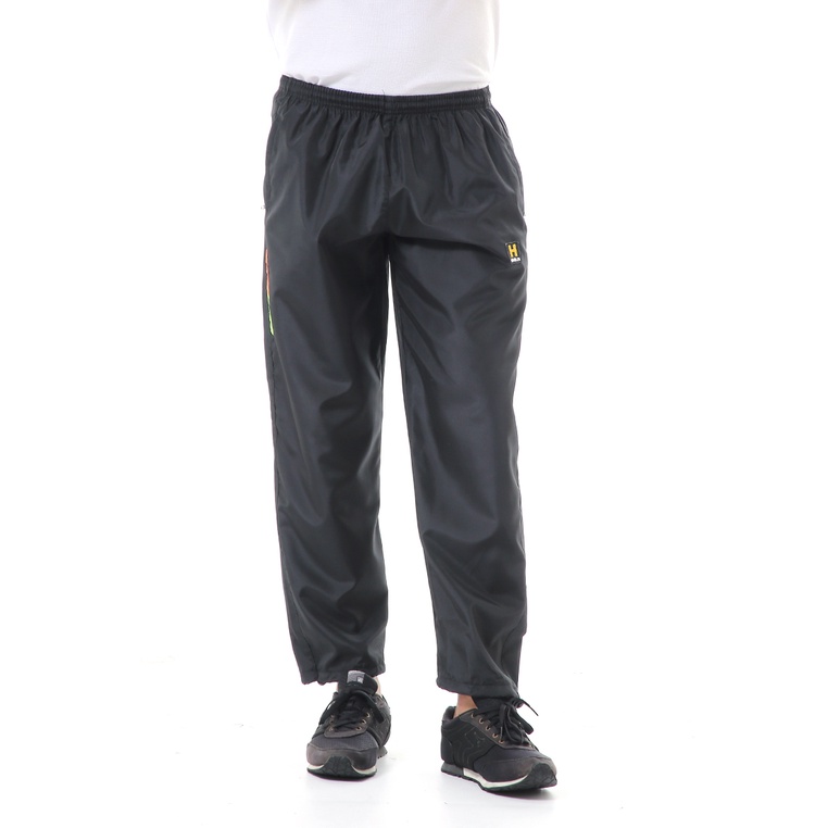 Hamlin Nemanja Celana Olahraga Panjang Training Pria Sweatpants Waterproof Material Parasut ORIGINAL