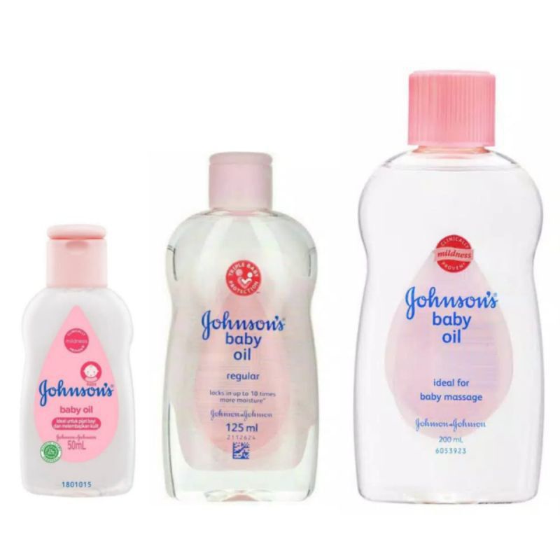 JOHNSON'S BABY OIL 50 ML &amp; 125 ML