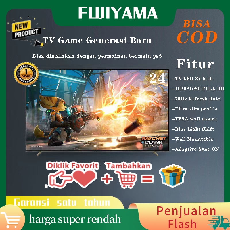 Promosi TV LED 19/20 21/22/24/25 Inch TV Digital Televisi Full HD 1080P TV WEYON/SIVATEL