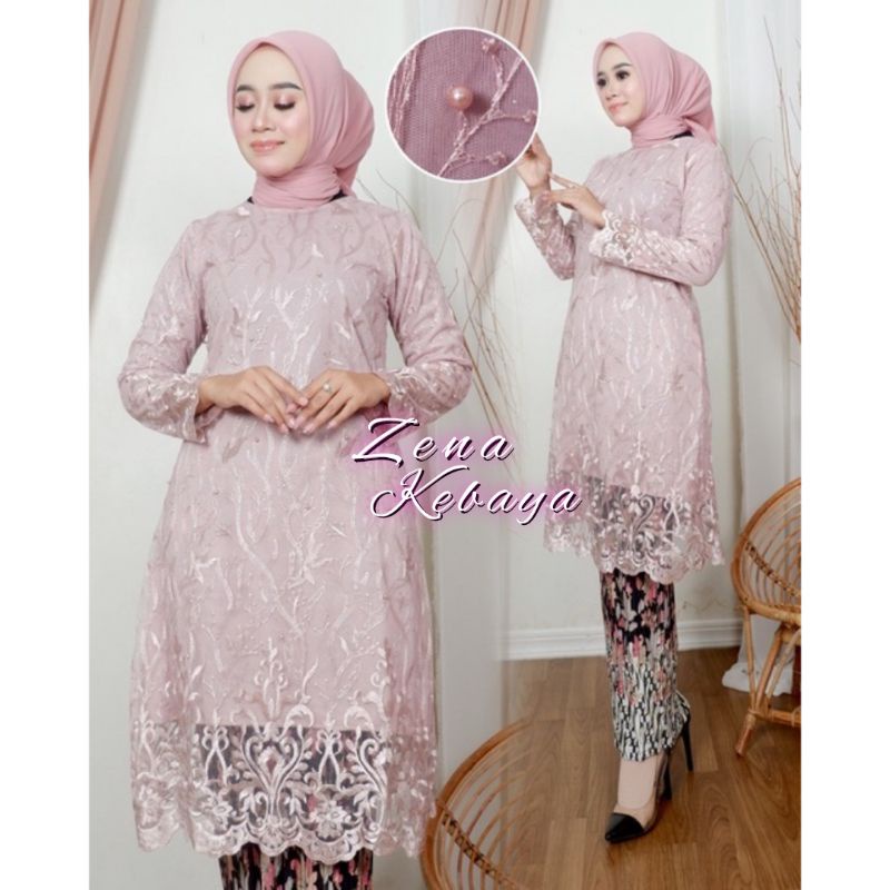 SET KEBAYA TUNIK TILLE KEBAYA MODERN KEBAYA PESTA