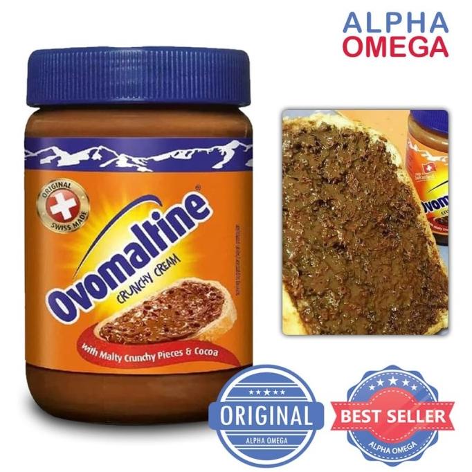 

OVOMALTINE CRUNCHY 680GR SELAI OLES COKELAT JAR PLASTIK LEBIH BESAR