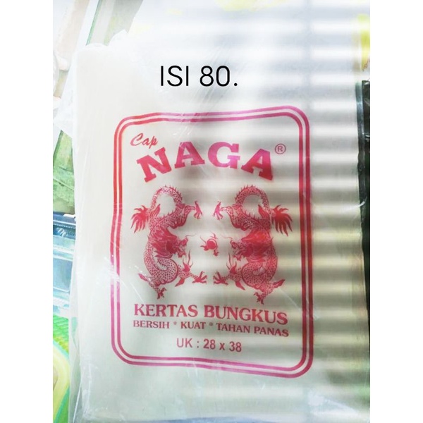 

kertas bungkus/kertas minyak isi 80