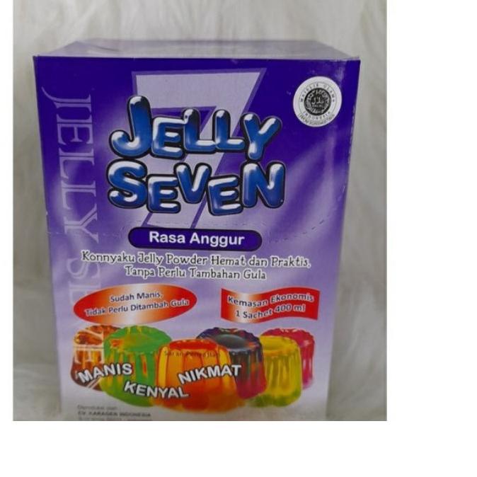 

✨BIG SALE✨ Agar-Agar Jelly Seven 1pak isi 12pieces @14gram murah