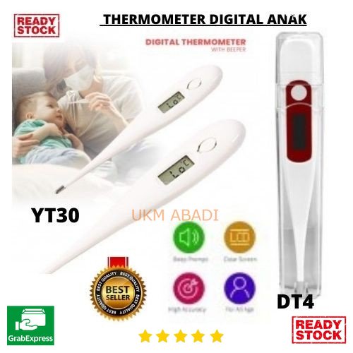 Thermometer Digital Pengukur Suhu Tubuh Anak Elektronik Digital 111