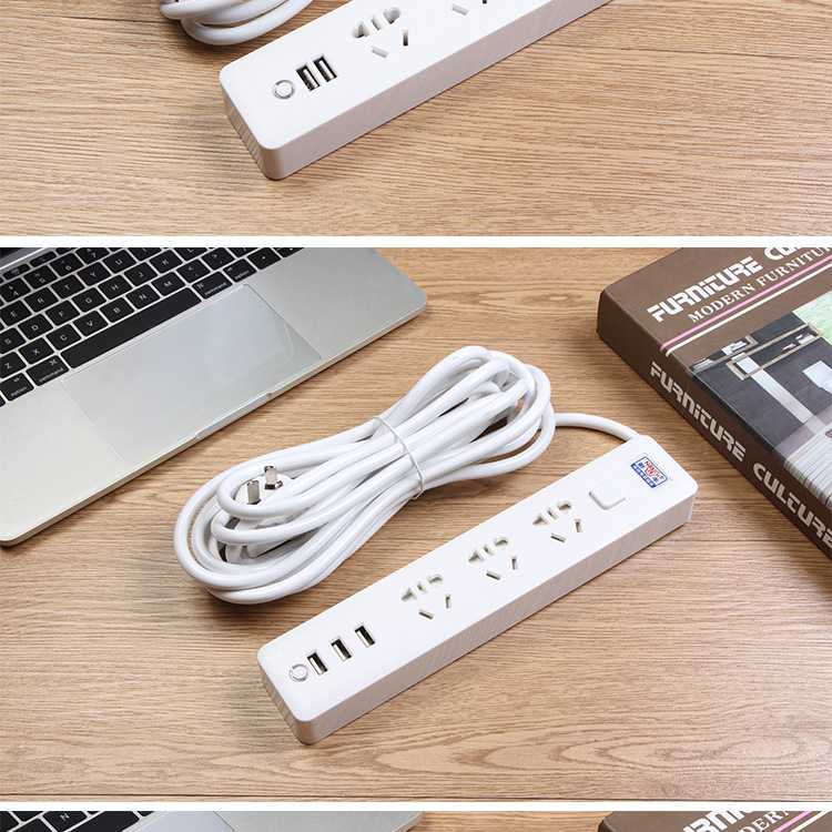 Jual Powerstrip Usb Port Electric Plug Dengan Led Indikator Adapter Cas Ces Stop Kontak