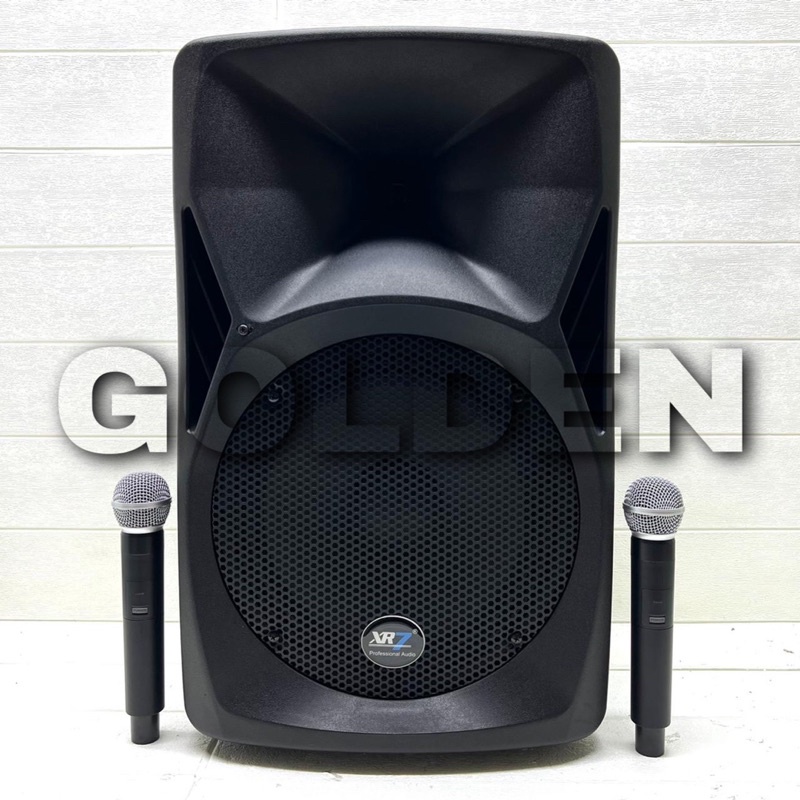 Speaker Portable Amplifier Wireless XR7 PA 015 Original 15 inch Bluetooth