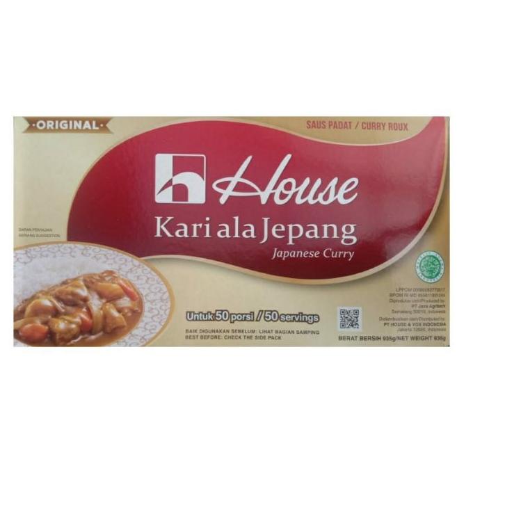 

10.10 BIG SALE FASION House Kari ala Jepang 935gr | Java Curry Lokal HALAL 