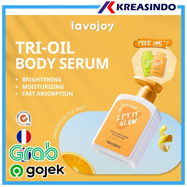 LVJ lavojoy Let It Glow Body Serum Body Lotion Dancing In The Mist