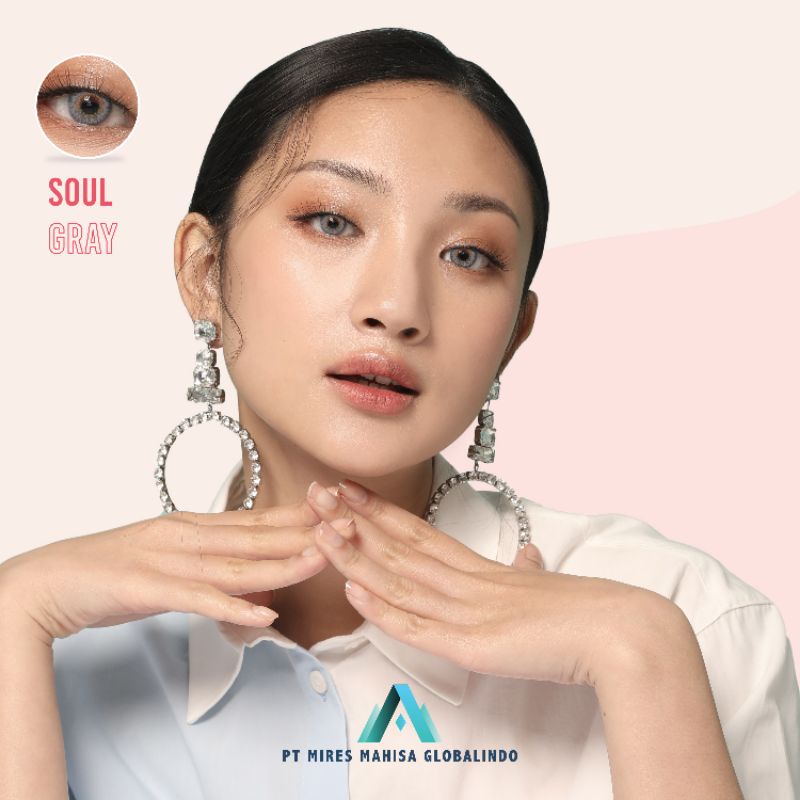 Softlens Dreamcolor Soul Grey & Soul Brown Ready Normal &  Minus
