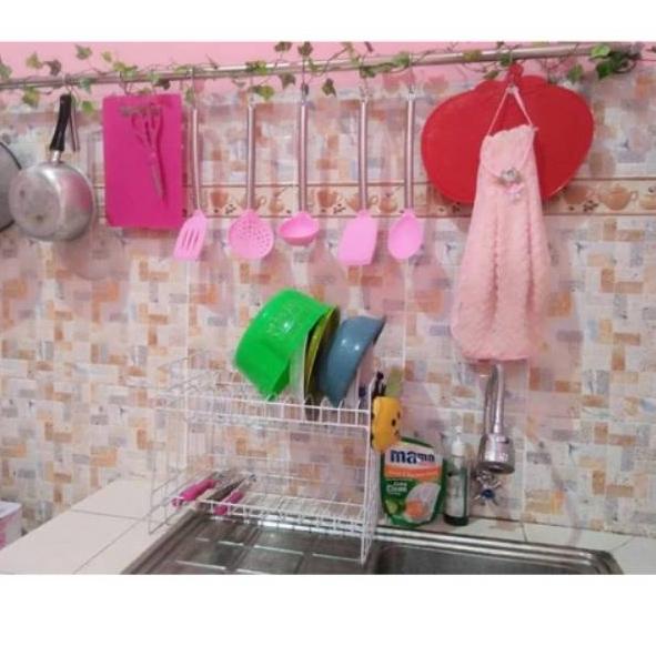 (PROMO YYT75) Pipa Steinless Gantungan panci / mug / fintorp ikea ✮
