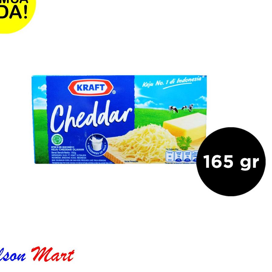 

GRATIS ONGKIR✅KRAFT KEJU CHEDDAR 165 GRAM|SQ8