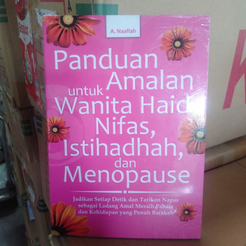 Jual Buku Panduan Amalan Wanita Haid Nifas Istihadhah And Menopause A