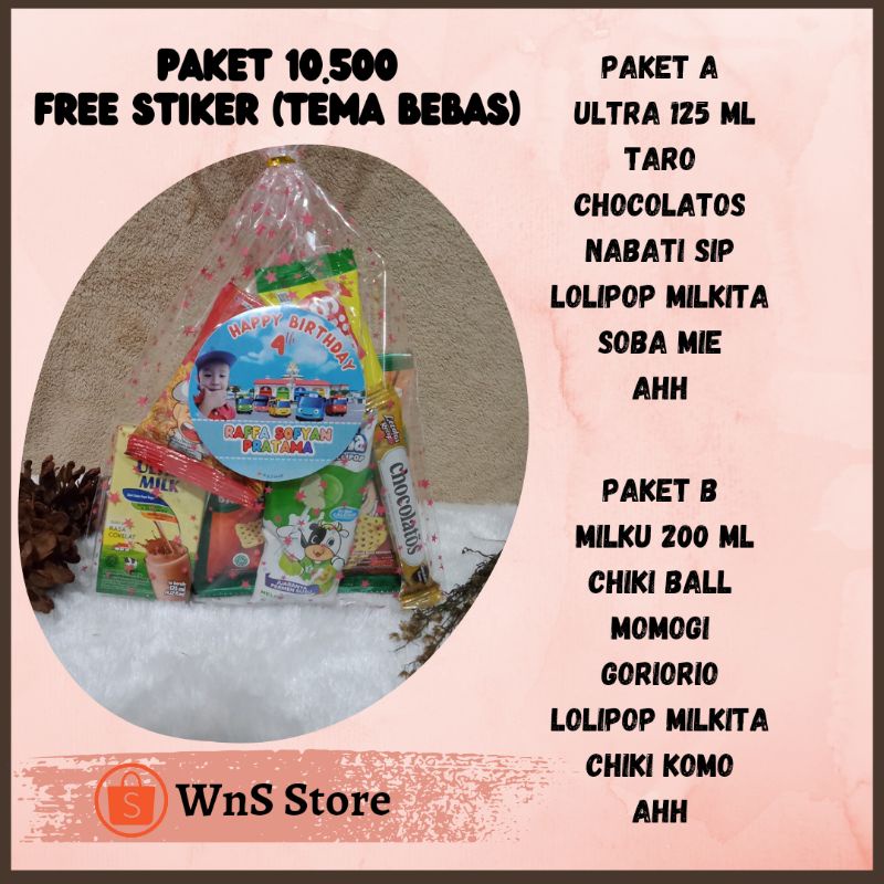 

BINGKISAN SNACK ANAK ULTAH MURAHHH