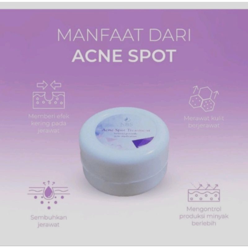 Acne spot nbs skincare
