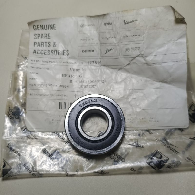 Bearing Tromol Depan Vespa Matic / Laher Roda Depan 6202 Vespa Matic Original