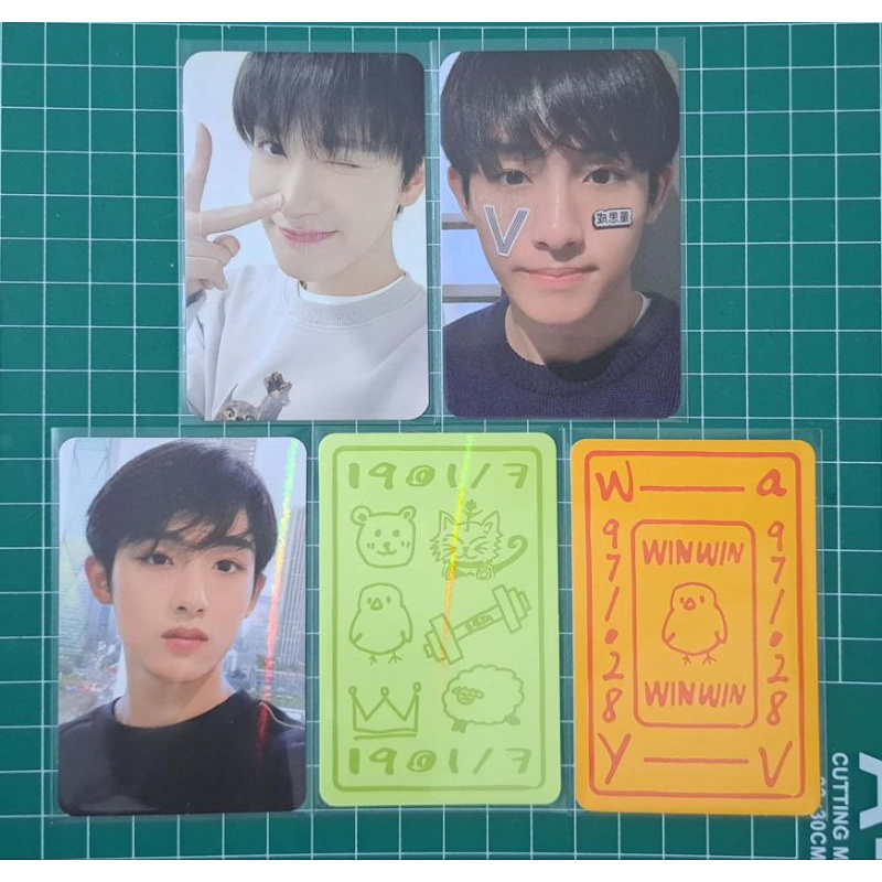 Photocard md 3rd debut anniversary wayv winwin ten