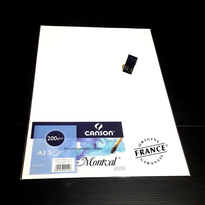 

Wow Canson Montval A3 - 5 Sheets Trendi