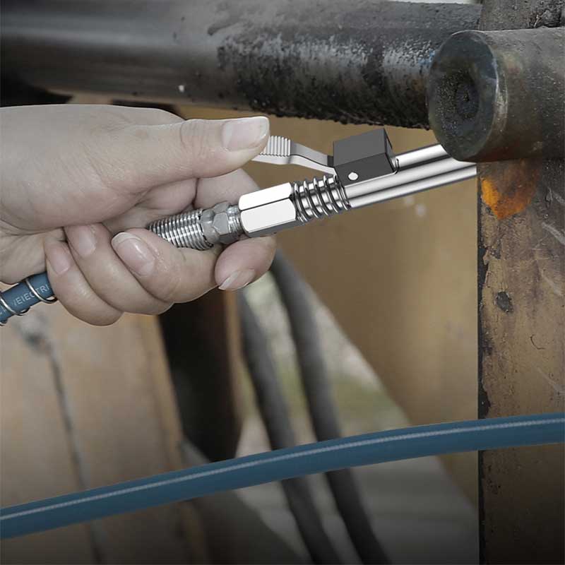 Nozzle Gun Tekanan Tinggi Model Flat Self-locking Non Bocor Untuk Mobil