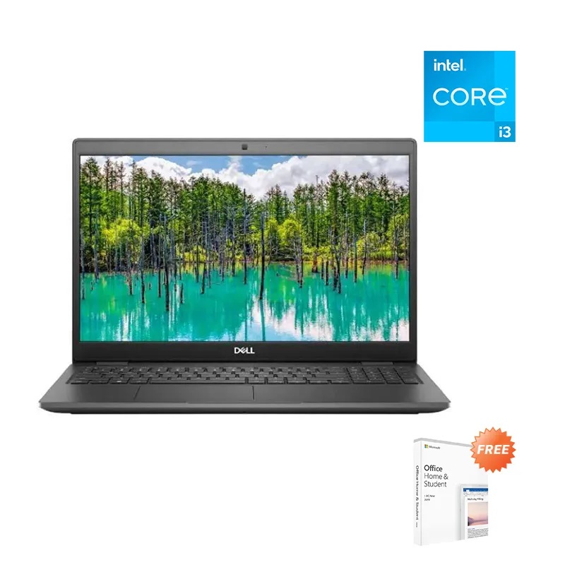 LAPTOP DELL 3510 INTEL CORE I3 1115G4 RAM8GB SSD256GB 15.6 FHD WINDOWS 11 DAN OHS ORIGINAL