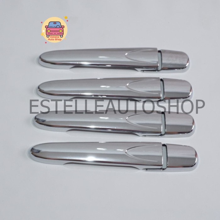 DOOR HANDLE - COVER HANDLE PINTU MOBIL CHROME CALYA SIGRA