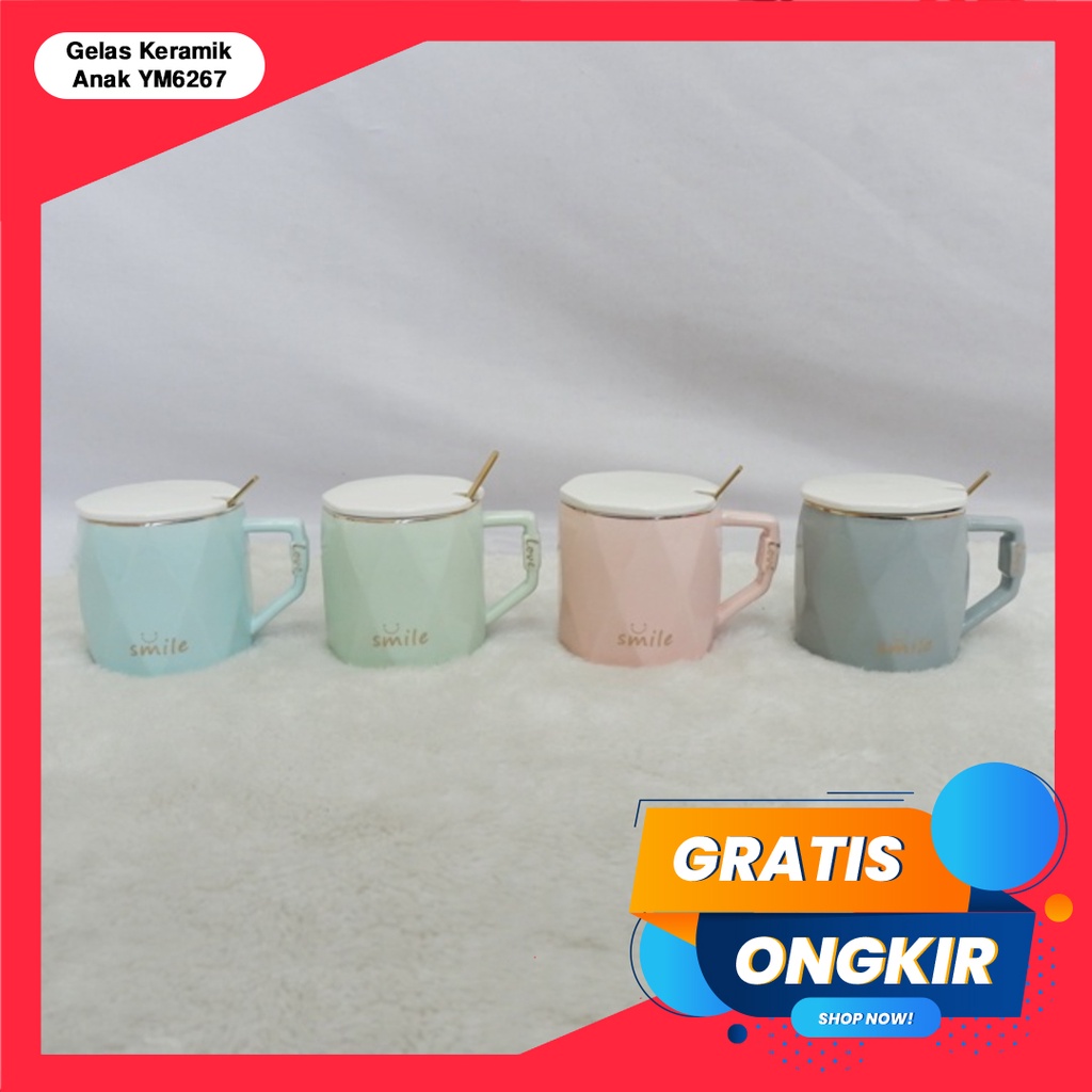 365 Mug Keramik #41049 Cangkir / Gelas Keramik Printing Korea Unik