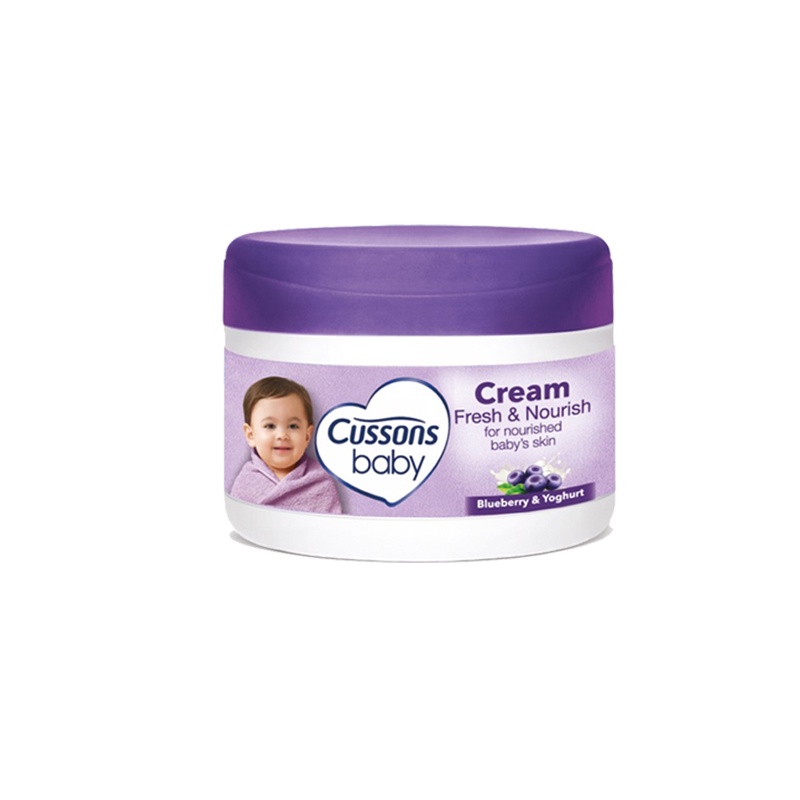 Cussons Baby Cream 50g New Born/Mild &amp; Gentle/Soft &amp; Smooth/Fresh &amp; Nourish/Putih/Pink/Biru/Ungu Harum Bunga Wangi|Cussons baby baru lagir|Cream bayi baru lahir|Perlengkapan bayi