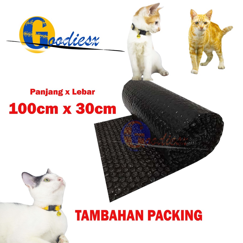 

Bubble Wrap packing tambahan 100cmx30cm