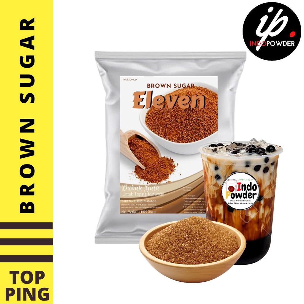 Brown Sugar 1Kg / Bubuk Brown Sugar 1Kg / Brown Sugar Original tanpa campuran