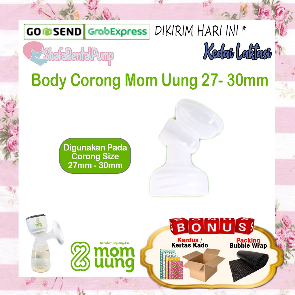 Body Corong Mom Uung 27-30mm  Konektor saja / Sparepart Mom Uung