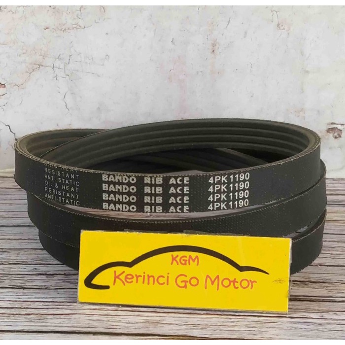 BANDO VAN BELT 4PK 1190 RIB BELT TALI KIPAS 4PK-1190 FAN BELT ALUR