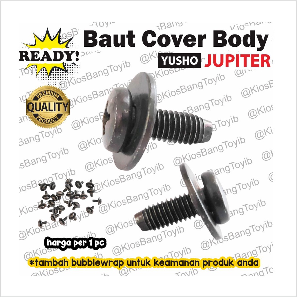 (1pc) Baut Baud Cover Body Jupiter Jup Z New Mio MX (YUSHO)