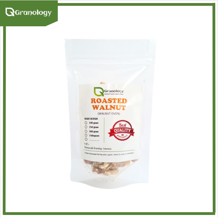 Roasted Walnut / Kacang Walnut Oven (100 gram) by Granology