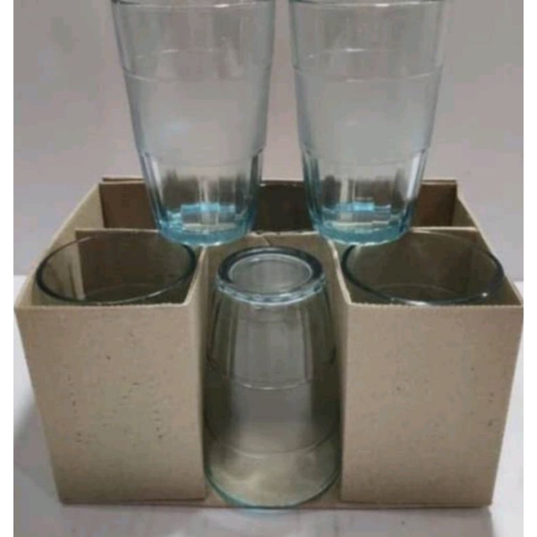 Gelas Minum / Teh / Kopi BBC / kedaung 212 Gelas Beling/Kaca