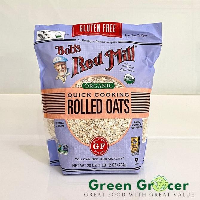 

[COD] BOBS RED MILL Organic Quick Cooking Oats 794GR / GLUTEN FREE [COD]