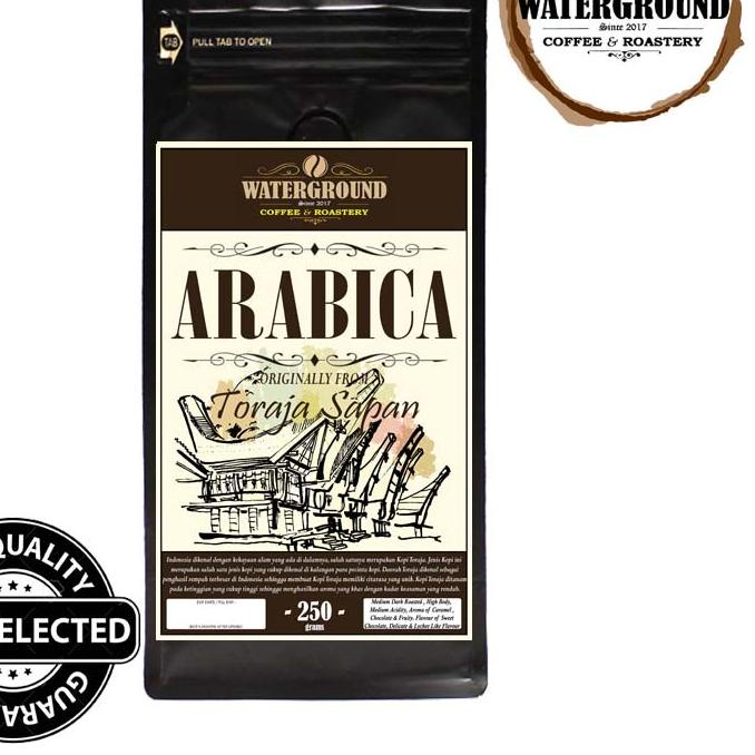 

limited STOCK!250GR Kopi Arabika Toraja Sapan Fullwash Single Origin Arabica Coffee|KD9