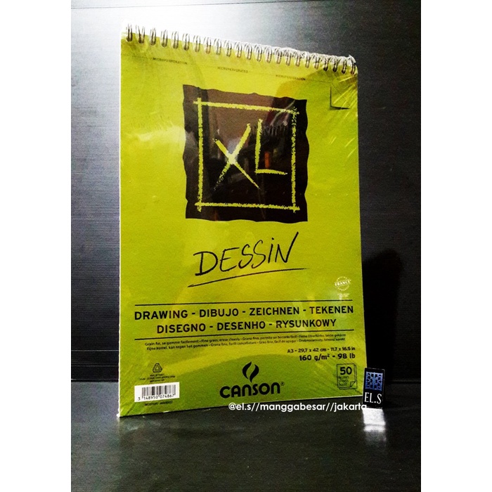 

Promo Canson Xl Dessin A3 (Drawing Pad) Gilaa!!!