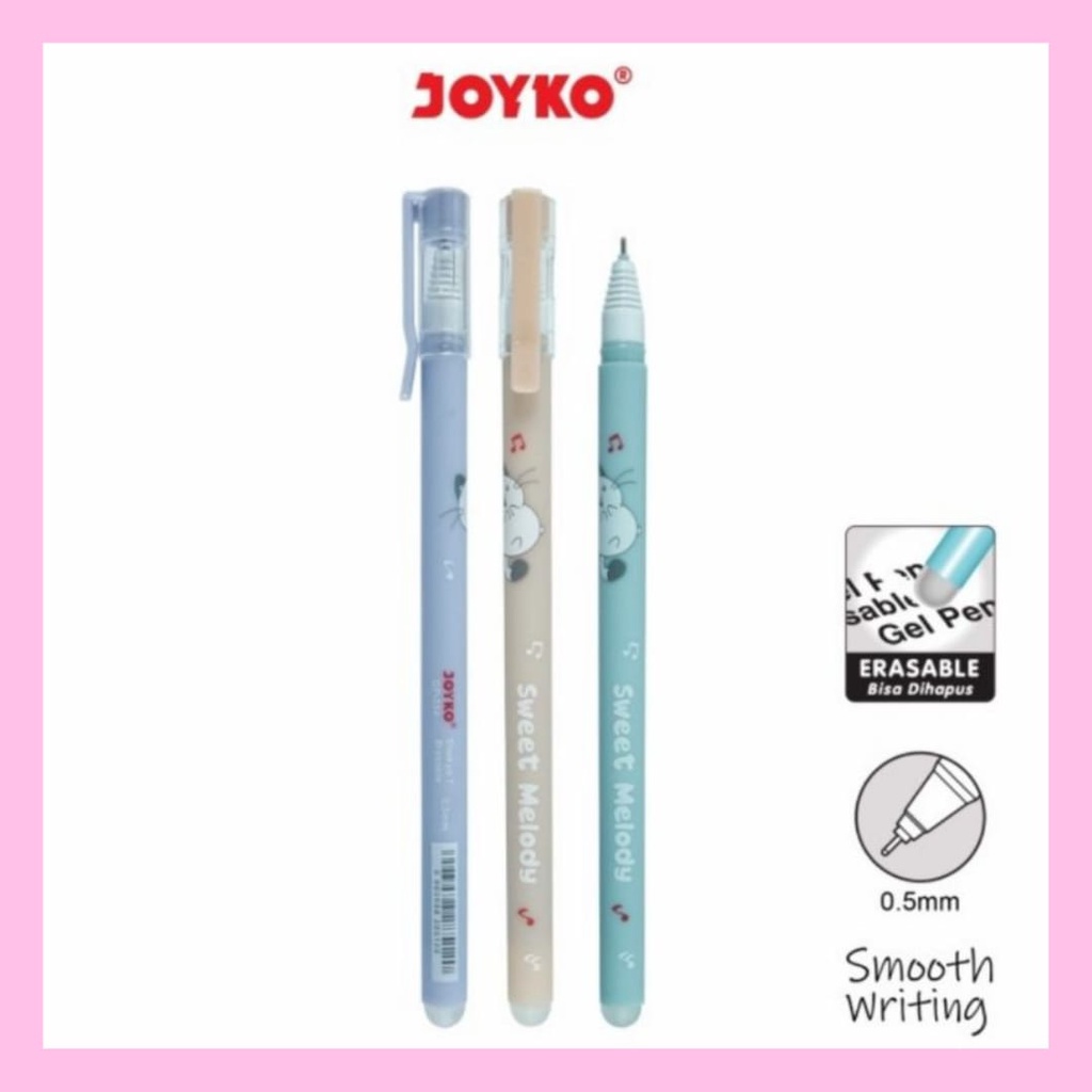 

Pulpen Joyko Gel Bisa Dihapus Shokyo 6 GP-333