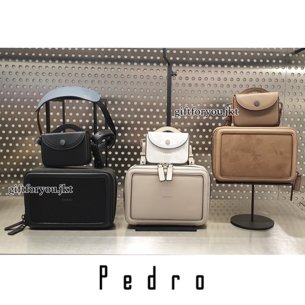 Tas Pria Pedro Ranger Boxy Shoulder Sling Bag Original Tas Selempang Kotak Cowok Laki Laki Trendy