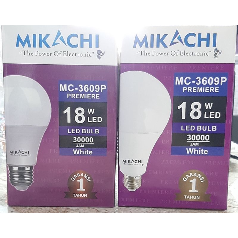 Lampu Mikachi 18 watt