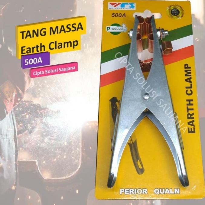 #####] TANG MASSA EARTH CLAMP GROUND CLAMP KLEM STANG MASSA 500A TANG MASA