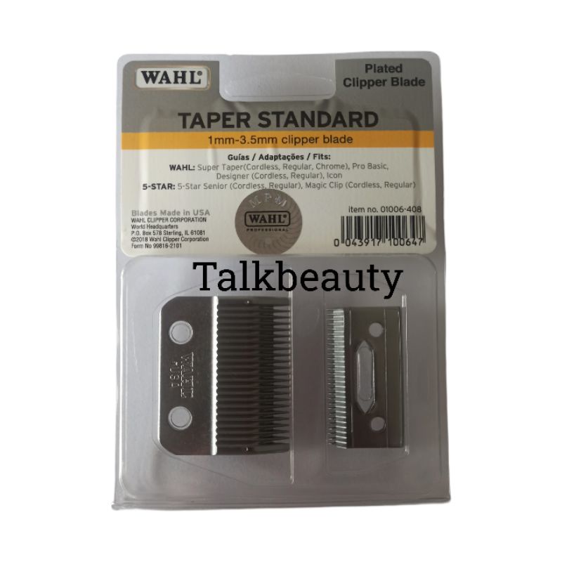 Taper blades for clipper wahl 100 % original MPM